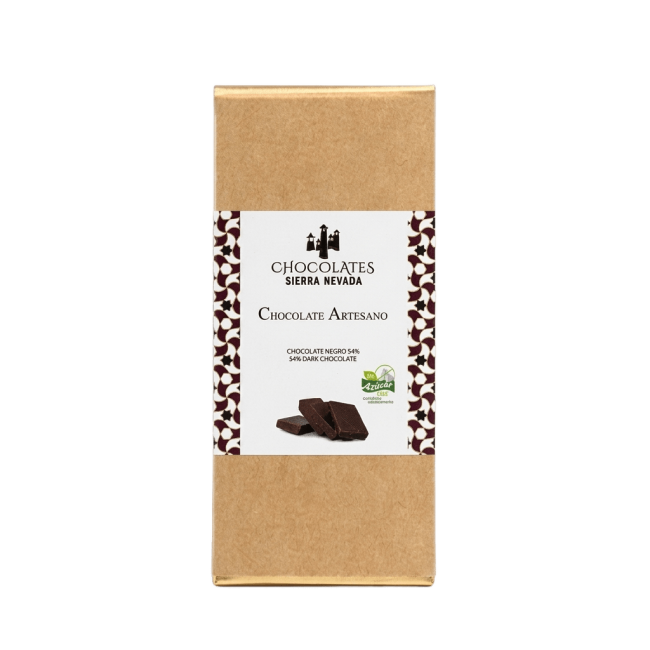 Tableta chocolate negro sin azúcar 100 g
